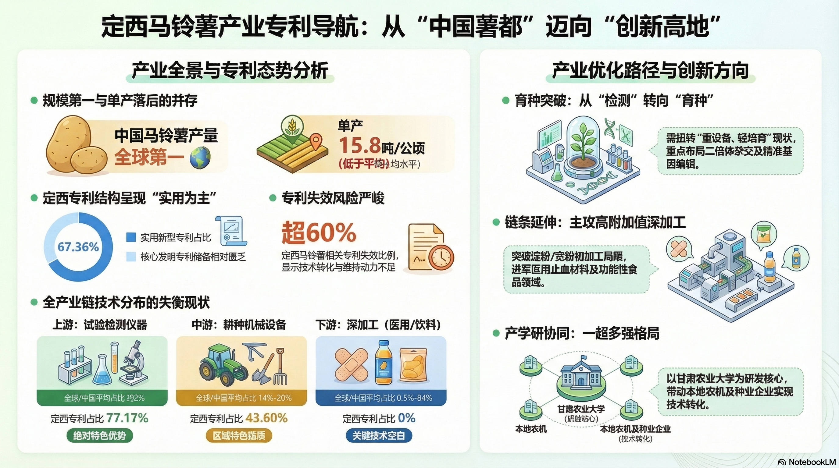 定西马铃薯产业专利导航图谱